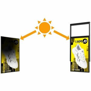 AllSee UDS55HD8B 55" LCD Digital Signage Display - 1920 x 1080 - 3500 cd/m² - 1080pWireless LAN - Android 7.1 Nougat - Black