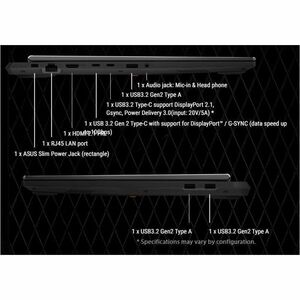 Asus TUF A16 FA608UP-QT115W Jaeger Gray 16in QHD+Nontouch Ryzen7 260 Processor 3.8GHz AMD XDNA NPU up to 16 TOPS 16GB 1TB 