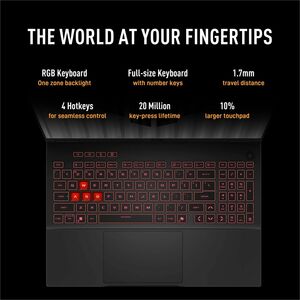 TUF Gaming A16 FA608 FA608UP-RV018 40.6 cm (16") Gaming Notebook - Full HD Plus - 165 Hz - AMD Ryzen 7 260 - 16 GB - 1 TB 