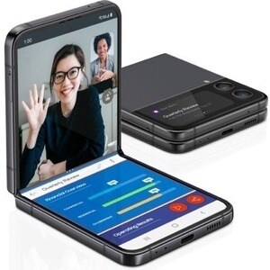 Samsung Galaxy Z Flip4 SM-F721B 128 GB Smartphone - 17 cm (6.7") Flexible Folding Screen Dynamic AMOLED Full HD Plus 2640 