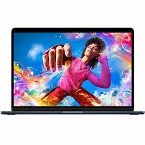 Apple MacBook Air MW133CH/A 34.5 cm (13.6") 笔记本电脑 - Apple - 16 GB - 512 GB SSD - 中文 键盘 - 午夜黑 - Apple M4 芯片 - 2560 x 1664 -
