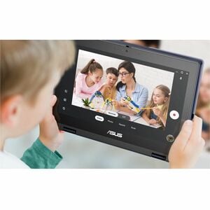 Asus Chromebook CR11 CR1104CTA-NS0155 29.5 cm (11.6") Rugged Clamshell Chromebook - HD - Intel N-Series N150 - 4 GB - 64 G