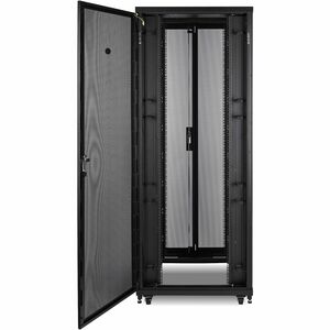 APC by Schneider Electric NetShelter SV 42U Rack Cabinet - 482.60 mm Rack Width - Black - 459.94 kg Dynamic/Rolling Weight