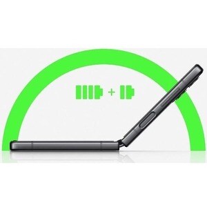 Samsung Galaxy Z Flip4 SM-F721B 128 GB Smartphone - 17 cm (6.7") Flexible Folding Screen Dynamic AMOLED Full HD Plus 2640 