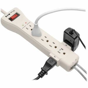 Tripp Lite by Eaton Protect It! 7-Outlet Surge Protector 15 ft. (4.57 m) Cord 2520 Joules Fax/Modem Protection RJ11 - 7 x 