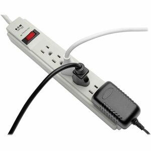 Eaton Tripp Lite Series Protect It! 6-Outlet Surge Protector, 4 ft. (1.22 m) Cord, 790 Joules, Diagnostic LED, Light Gray 