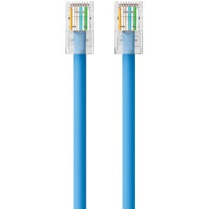 Belkin Cat.6 Snagless Patch Cable - RJ-45 - RJ-45 - 7ft - Blue