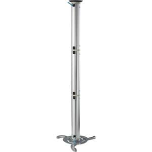 Neomounts Neomounts Pro BEAMER-C200 Ceiling Mount for Projector - Silver - Height Adjustable - 15 kg Load Capacity