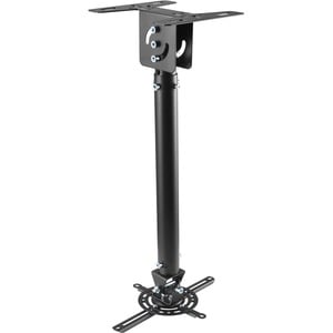Neomounts Neomounts Pro BEAMER-C100 Ceiling Mount for Projector - Black - Height Adjustable - 15 kg Load Capacity