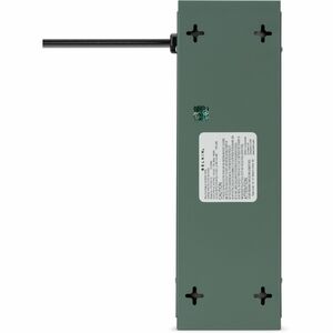 Belkin 10-Outlet Metal Surge Protector - 15ft Cord - Straight Plug - 885J - On-Off Switch - Green - Receptacles: 10 - 885J