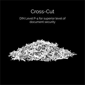 Fellowes Powershred® 485Ci 100% Jam Proof BAA Compliant Cross-Cut Shredder - Continuous Shredder - Cross Cut - 30 Per Pass