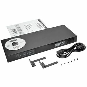 Eaton Tripp Lite Series NetCommander 16-Port Cat5 KVM over IP Switch - 1 Remote + 1 Local User, 1U Rack-Mount, TAA - 16 x 