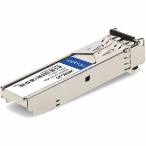 AddOn HP J4858C Compatible TAA 1000Base-SX SFP Transceiver (MMF, 850nm, 550m, LC, DOM) - 1 x 1000Base-SX