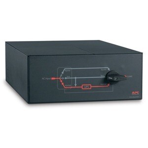 SINGLE PHASE SERVICE BYPASS PANEL 7500-10000VA BLAC