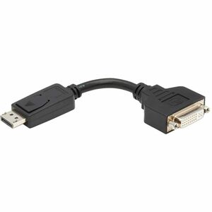 Eaton Tripp Lite Series DisplayPort to DVI-I Adapter Cable (M/F), 6 in. (15.2 cm), TAA - DP to DVI for DP-M to DVI-I-F