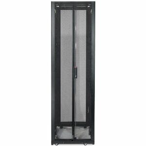 APC by Schneider Electric NetShelter 42U Enclosed Cabinet Rack Cabinet for Storage, Server - 482.60 mm Rack Width - Black 