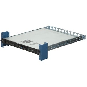 Rack Solutions 1U 2Post Universal Rail with Wirebar - Steel - 45 lb