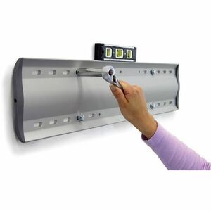 Ergotron 60-604-003 Wall Mount for Flat Panel Display, TV - Silver - 32" to 120" Screen Support - 175 lb Load Capacity - 1