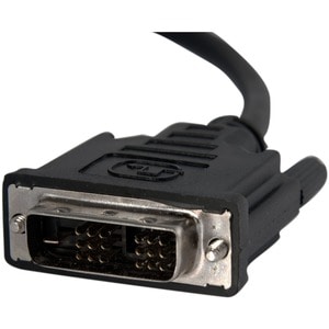 StarTech.com High Resolution Video DVI to VGA Converter - Cable for Monitor, Projector - First End: 1 x 19-pin DVI-D Digit