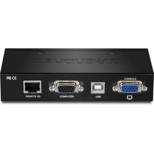TRENDnet KVM Extension Kit - 1 Computer(s) - 1 , 1 Local User(s), Remote User(s) - 1 x HD-15 VGA, 1 x Type B USB