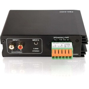 C2G Plenum-Rated 45 Watt Stereo Mixer/Amplifier - 20 Hz to 20 kHz
