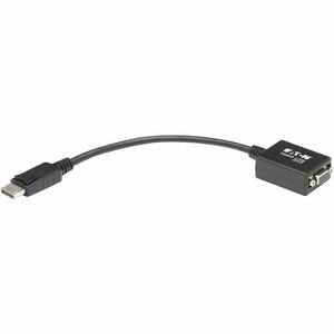 Eaton Tripp Lite Series DisplayPort to VGA Active Adapter Video Converter (M/F), 6-in. (15.24 cm) - DP2VGA 1920x1200/1080P