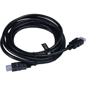 Câble A/V V7 V7E2HDMI4-03M-BK - 3,05 m HDMI - Cable for PC, Moniteur, HDTV, Projecteur, Périphérique audio/vidéo - 10,2 Gb