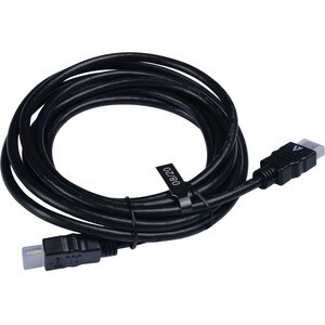 V7 V7E2HDMI4-03M-BK 3.05 m HDMI A/V Cable - Cable for PC, Monitor, HDTV, Projector, Audio/Video Device - First End: 1 x HD