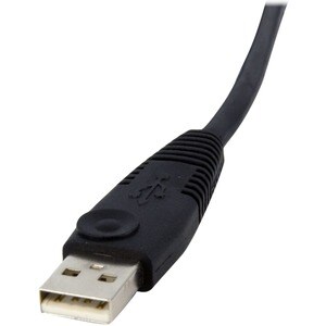 StarTech.com 6 ft 4-in-1 USB DVI KVM Switch Cable with Audio - Connect high resolution DVI video, USB, and audio all in on