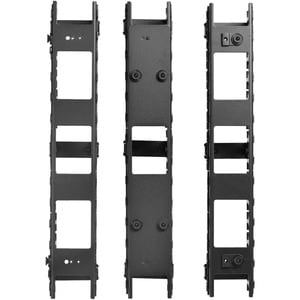 Tripp Lite by Eaton SmartRack SRCABLEVRT3 Vertical Cable Manager - Cable Manager - Black - Steel