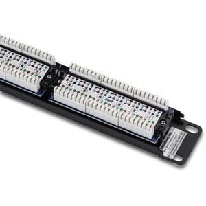 TRENDnet TC-P24C5E 24 Port(s) Network Patch Panel - 24 x RJ-45 - 24 x RJ-11