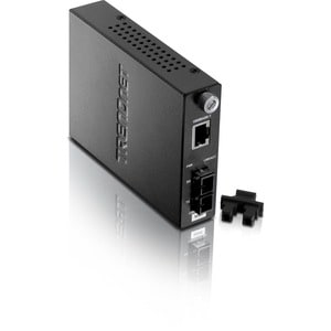 TRENDnet TFC-1000MSC Transceiver/Media Converter - New - TAA Compliant - 2 Port(s) - 1 x Network (RJ-45) - 1 x SC - Twiste