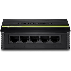TRENDnet TE100-S5 5 Ports Ethernet Switch - Fast Ethernet - 10Base-T, 100Base-TX - New - 2 Layer Supported - Twisted Pair 