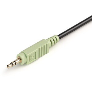 StarTech.com Câble KVM de 1.80m USB DVI 4 en 1 avec Prises Audio et Micro - Cable for Commutateur KVM, Clavier/Souris -  x