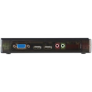 StarTech.com Kit Switch KVM USB con audio e cavi 4 porte, colore nero - 4 Computer - QXGA - 2048 x 1536 - 4 x USB - 1 x VGA