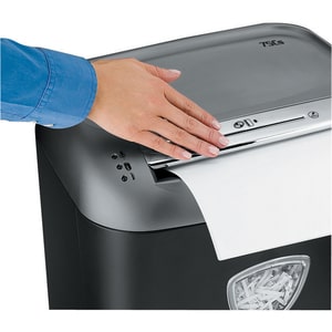 Powershred 75Cs Cross-Cut Shredder - Non-continuous Shredder - Cross Cut - 12 Per Pass - for shredding Staples, Credit Car