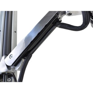 Metal Particle ++++ Ergotron StyleView 45-273-026 per Flat Panel Display, Tastiera, CPU - Alluminio - Regolabile in altezz