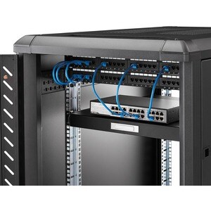 StarTech.com Ripiano 1U scorrevole per armadio server rack 19" - Cassetto estraibile/scorrevole con 55,8 cm di profondità 