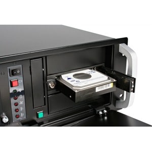 StarTech.com SATA Wechselrahmen trägerlos - Mobiles Hot Swap Festplatten Speicher Rack 3,5" - 1 x HDD unterstützt - 1 x Ge