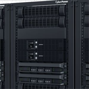 UPS de línea interactiva CyberPower Intelligent LCD OR1500PFCRT2U - 1.50kVA/1.05kW - 2U Rack/Torre - 10Hora(s) Recharge - 