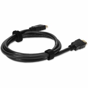 15ft HDMI 1.4 Male to HDMI 1.4 Male Black Cable Which Supports Ethernet Channel For Resolution Up to 4096x2160 (DCI 4K) - 