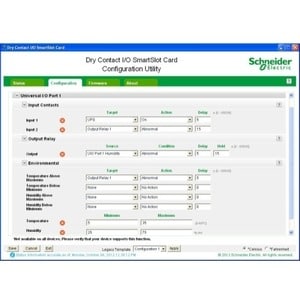 DRY CONTACT I/O SMARTSLOT CARD .