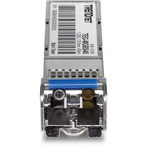 TRENDnet TEG-MGBS40 SFP (mini-GBIC) - 1 x LC 1000Base-LX - TAA Compliant - For Data Networking - Optical Fiber - Single-mo