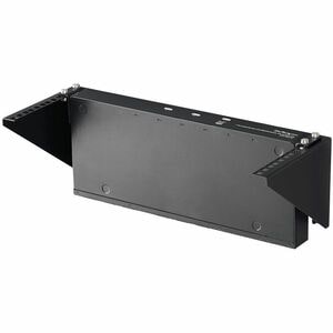 StarTech.com 4 HE 19 Zoll vertikales Wandmontage Rack - Schwarz - max. 56,84 kg Traglast - 1
