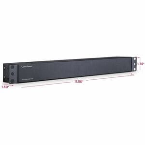 CyberPower PDU20BHVIEC12R PDU - Basic - 200 V AC, 208 V AC Output - 1U - Vertical - Rack-mountable