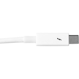 StarTech.com 2m White Thunderbolt Cable - M/M - Cable for Storage Drive, iMac, MacBook Pro - First End: 1 x 20-pin Thunder