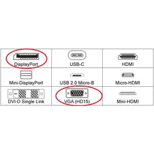 4XEM 6FT DisplayPort To VGA Adapter Cable - Black - 6 ft DisplayPort/VGA Video Cable for Monitor, Video Device, Notebook, 