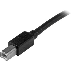 StarTech 15m / 50 ft Active USB 2.0 A to B Cable, M/M, TAA - Connect USB 2.0 devices up to 50ft away, with no signal loss 