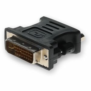 DVI-I (29 pin) Male to VGA Female Black Adapter For Resolution Up to 1920x1200 (WUXGA) - 100% compatible and guaranteed to