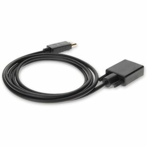 AddOn 6ft DisplayPort 1.2 Male to VGA Male Black Cable For Resolution Up to 1920x1200 (WUXGA) - 6 ft DisplayPort/VGA Video